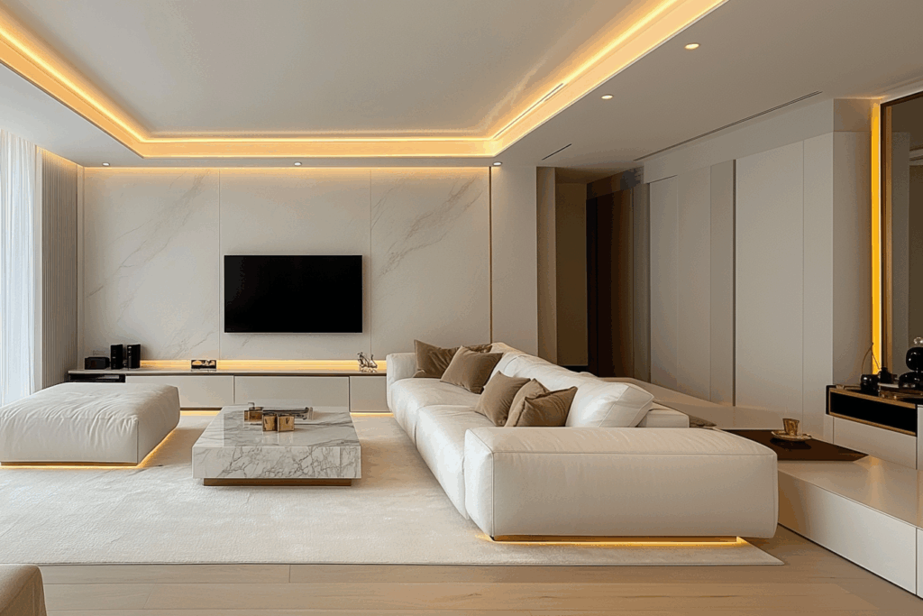 A Property for sale in Fontvieille, light modern interiors