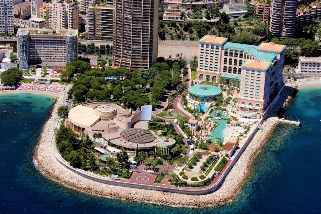 Monte-Carlo Bay from above