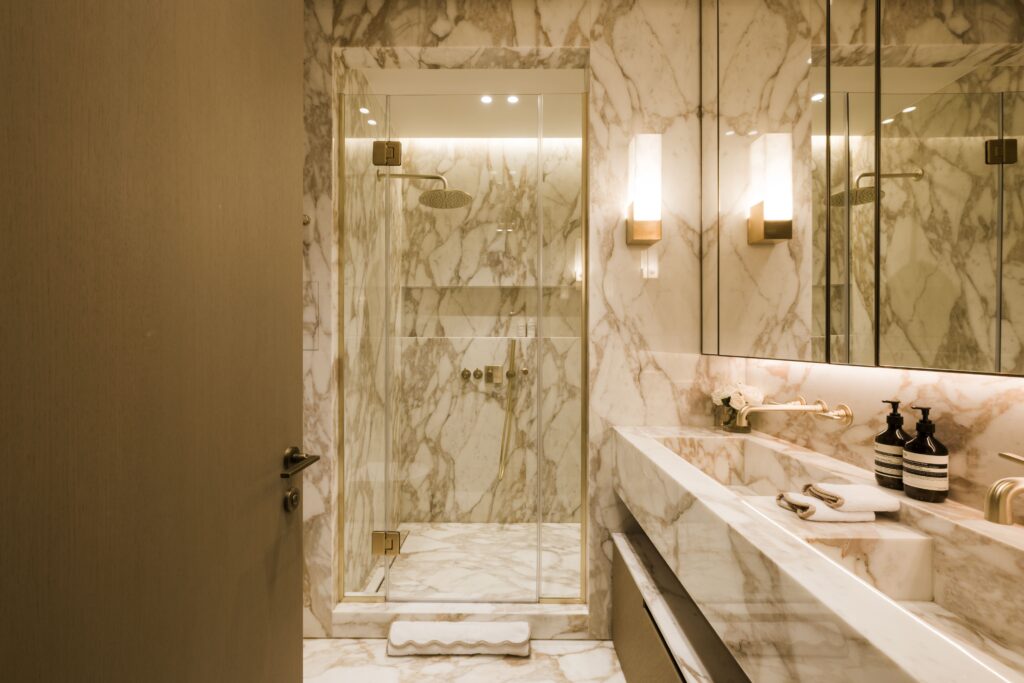 Bathroom of the 3-bedroom apartment for sale in Seaside Plaza