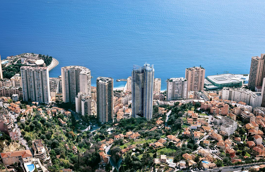 La Rousse - Saint Roman neighbourhood in Monaco