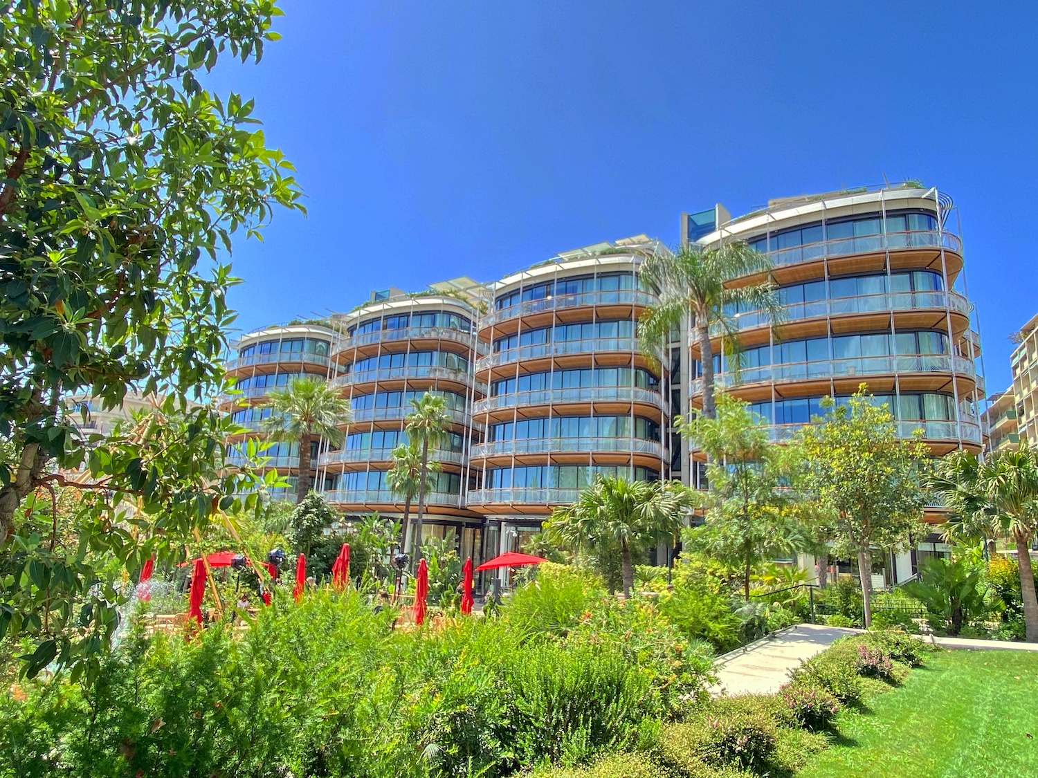 One Monte-Carlo luxury residential building with gardens in Carré d’Or Monaco