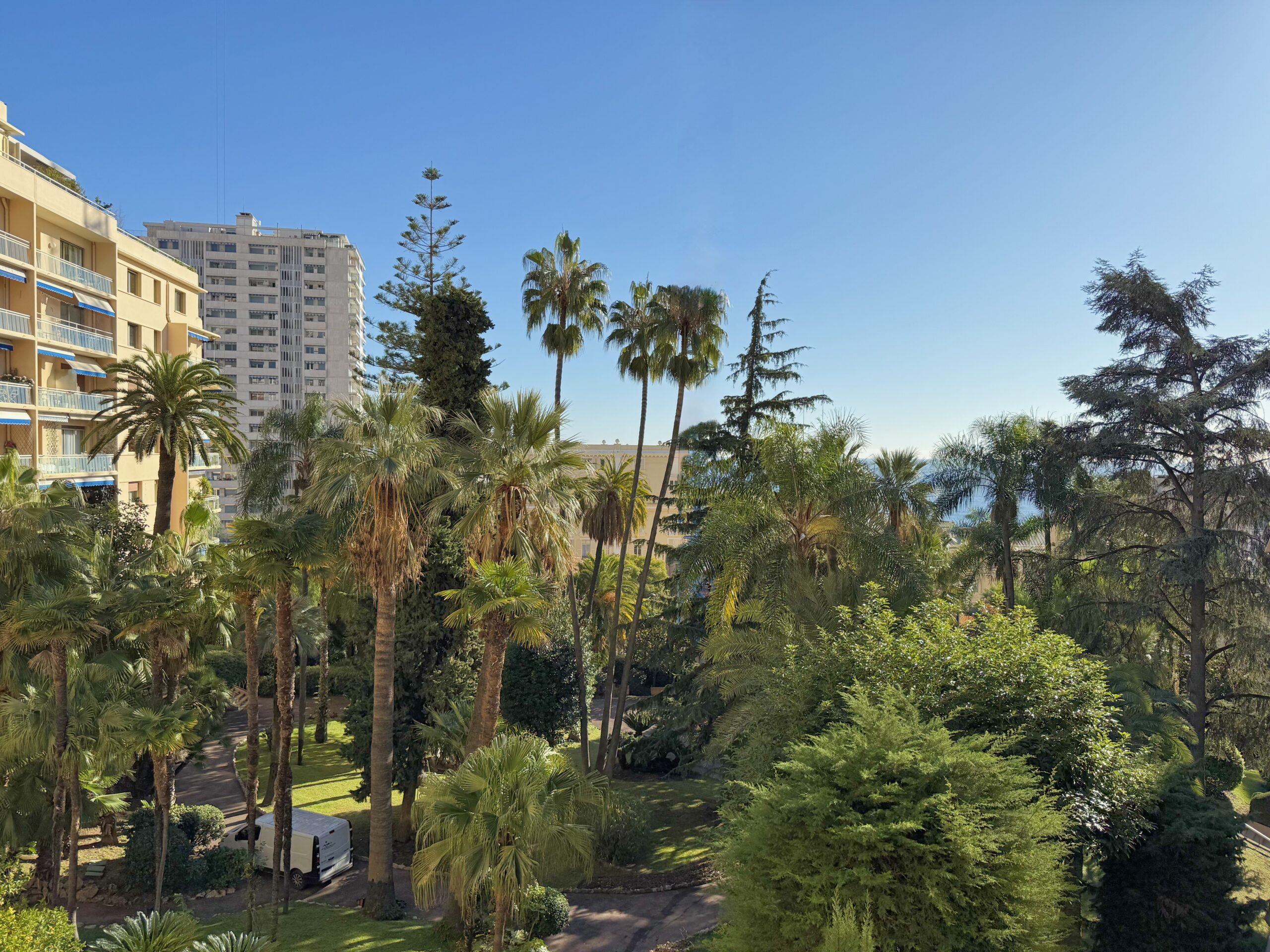Roqueville residential building garden in Monte-Carlo Monaco