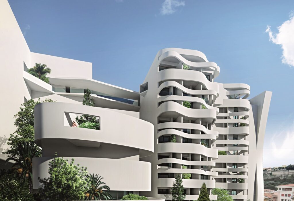 Le Stella building from the outside