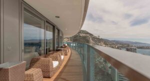 View from the Balcony in Tour Odeon